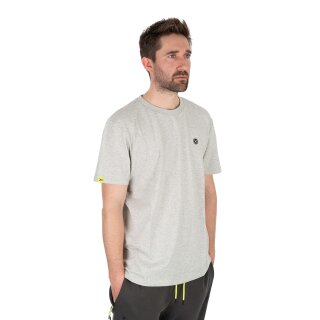 Matrix Large Logo T-Shirt Grey Marl Large