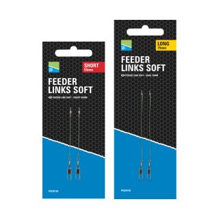 Preston Feeder Links Soft Short 55mm