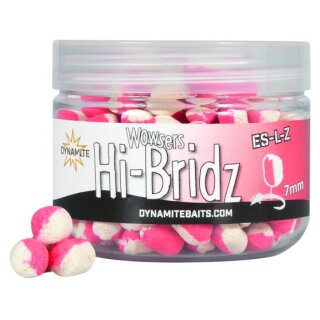 Dynamite Baits Wowsers Hi-Bridz Wafters ES-L-Z Pink White 5mm
