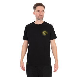 Matrix Large Fade T-Shirt Black/Lime Medium
