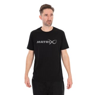 Matrix Large Fade T-Shirt Black/Grey X Large