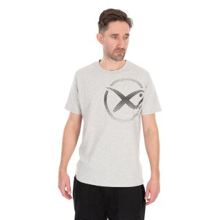 Matrix Large Mesh Logo T-Shirt Grey XX Large