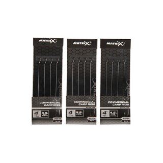 Matrix X1 Commercial Carp 10cm Rigs