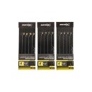 Matrix X6 Carp Pellet Rigger 10cm Banded Rigs