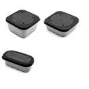 Guru Bait Boxes Grey Gelochter Deckel