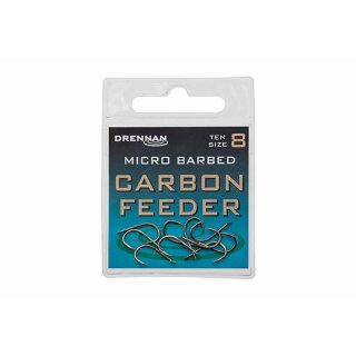 Drennan Carbon Feeder Hook Size 10