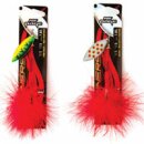 Fox Rage Pike Spinners - 7,82g Gold Red Feather