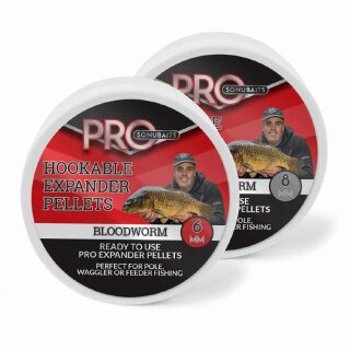 Sonubaits Hookable Expander Pellets Bloodworm - 6mm