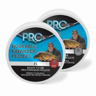 Sonubaits Hookable Expander Pellets F1 6mm