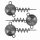Fox Rage Corkscrew Jig Head Round - 5g