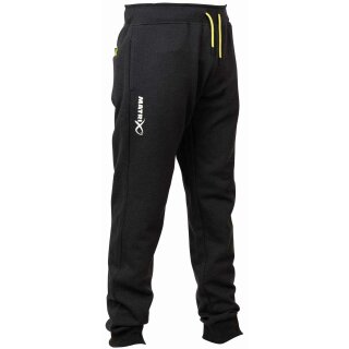 Matrix Minimal Black Marl Joggers - Small