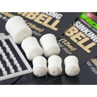 Korda Slow Sinking Dumbells Banoffee - Weiss 8mm Banoffee 10 St.