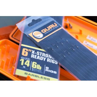 Guru X Strong Carp Pole Ready Rigs 15cm Gr.18/0,13mm
