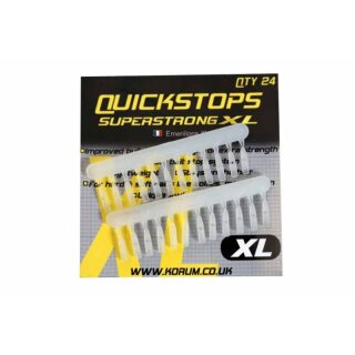 Korum Quickstops - Yellow/Braun