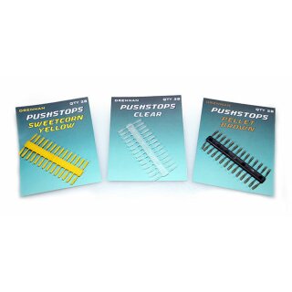 Drennan Pushstops - Sweetcorn Yellow