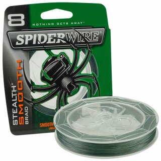 Spiderwire Stealth Smooth 8 Moos Green 0,08mm Verkaufseinheit 10m