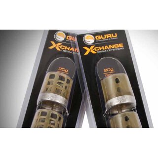 Guru X Change Distance Feeders Solid - Medium 40g+50g