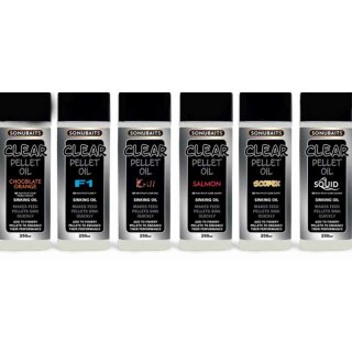 Sonubaits Clear Pellet Oil - Squid