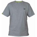 Matrix Minimal Light Grey Marl T-Shirt - Large