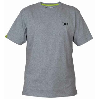 Matrix Minimal Light Grey Marl T-Shirt - XXLarge