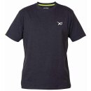 Matrix Minimal Black Marl T-Shirt - XLarge