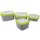 Matrix Grey/Lime Bait Boxes Solid Tops Geschlossener Deckel - 1,89 Liter